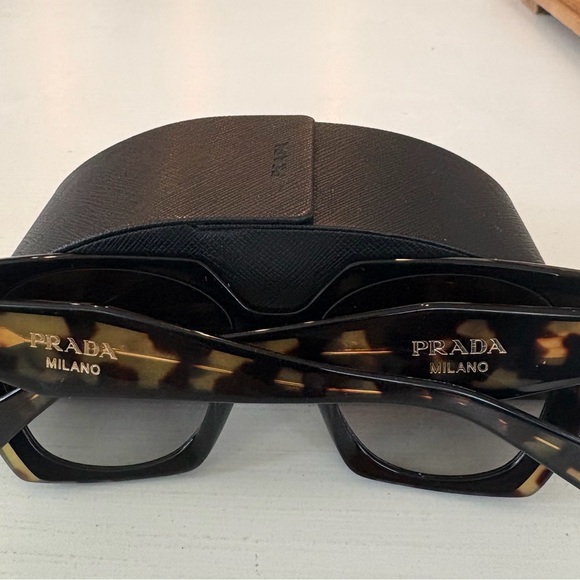 Prada Black and Tortoise Sunglasses